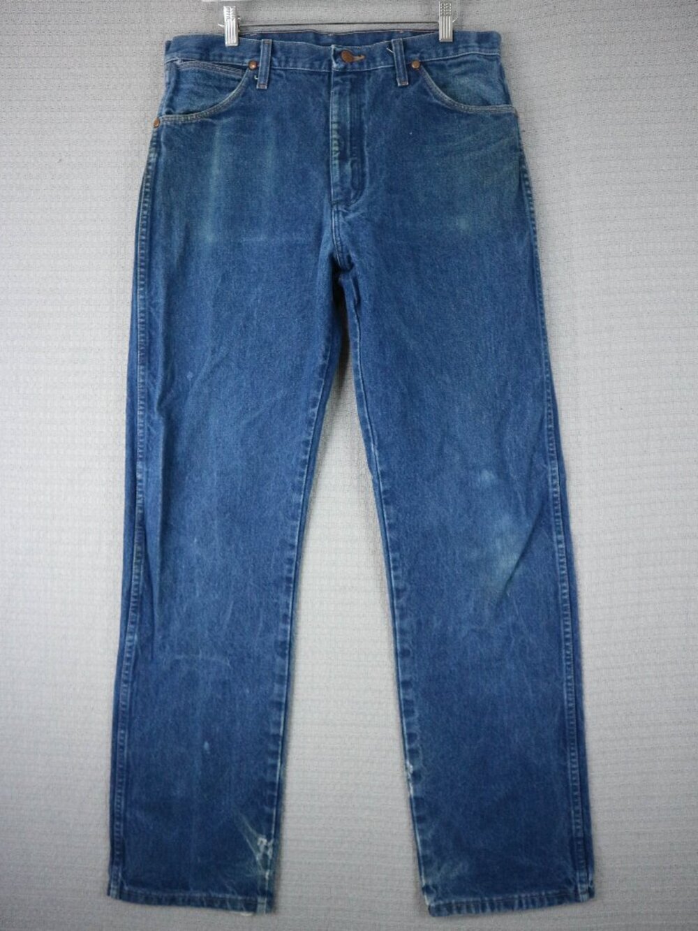 13MWZPW Denim Wrangler Cowboy Cut Jeans Mens 34x32.5